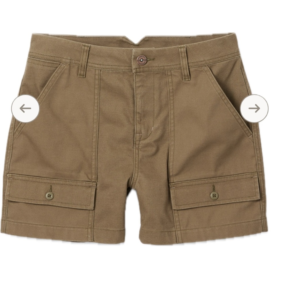 REI trail smith shorts olive green women’s NWT